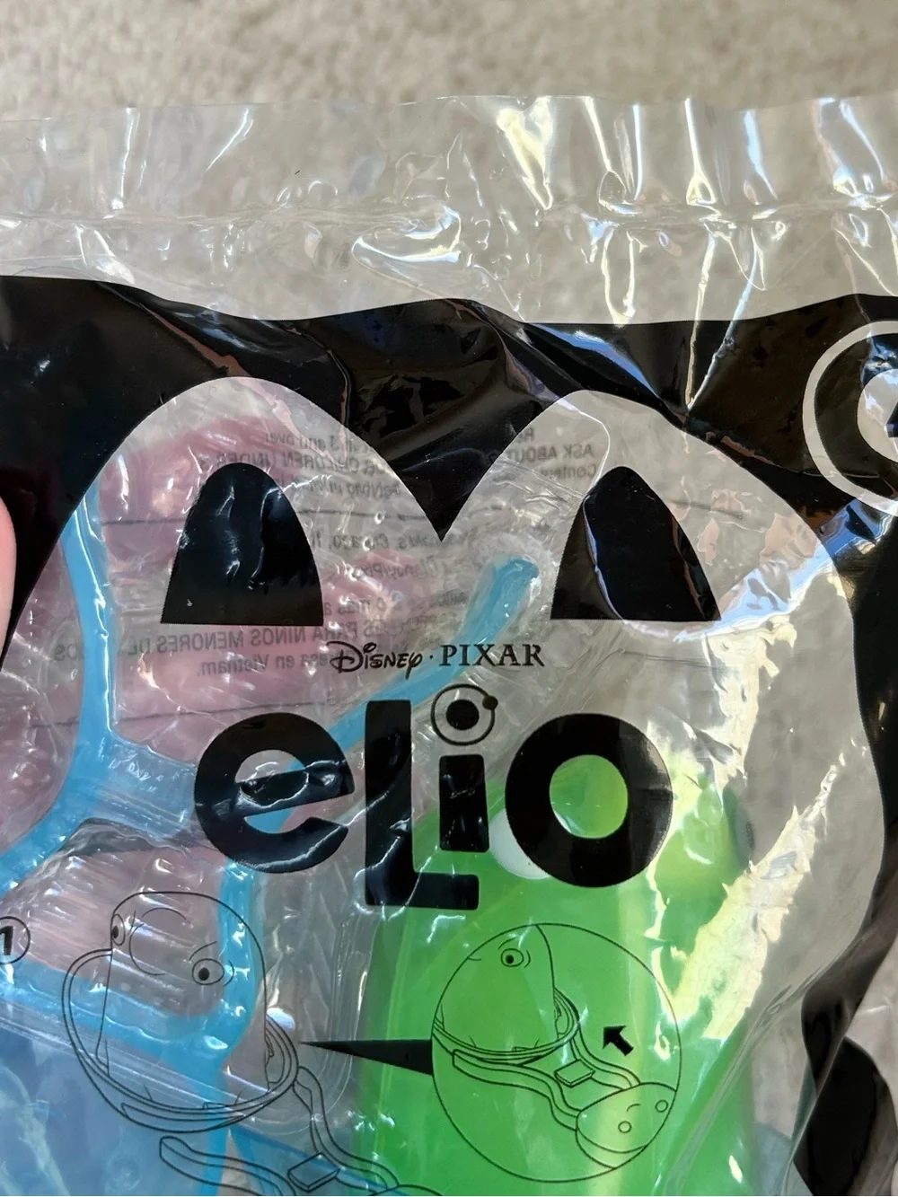 McDonald’s Disney Pixar Elio 2024 Happy Meal Toy #1 & #4 Set, 2 PCs Collectible